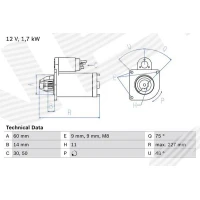 Starter motor