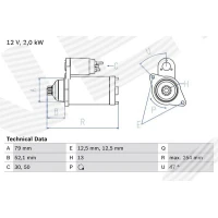 Starter motor