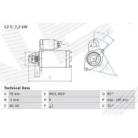 STARTER MOTOR