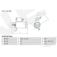 Starter motor