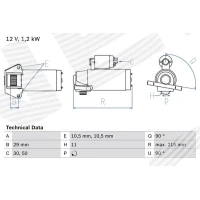 Starter motor