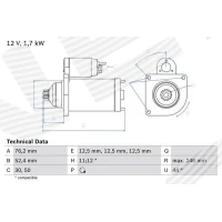 Starter motor