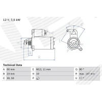 Starter motor