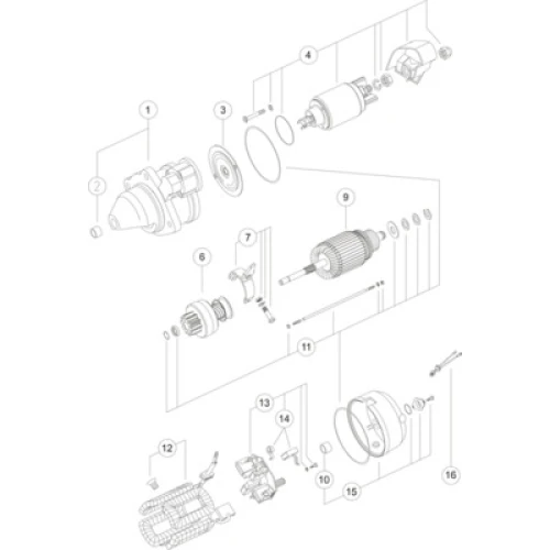 STARTER MOTOR - 1