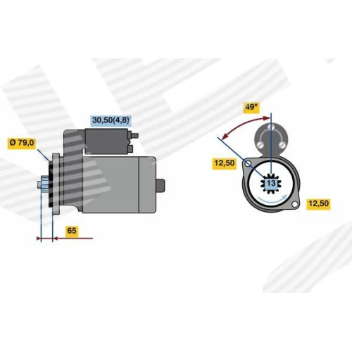 STARTER MOTOR - 4