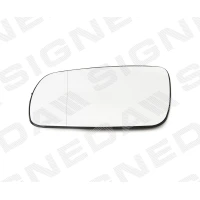 Mirror glass with pad