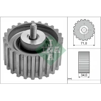 Timing belt guide pulley