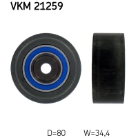 Timing belt guide pulley