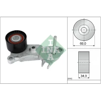 Timing belt guide pulley