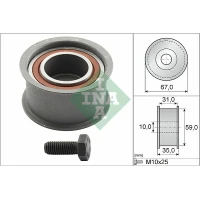 Timing belt guide pulley