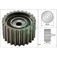 Timing belt guide pulley