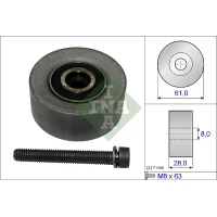 Timing belt guide pulley