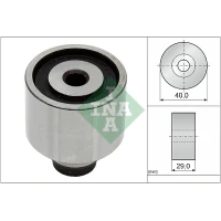 Timing belt guide pulley