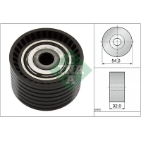 Timing belt guide pulley