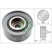 Timing belt guide pulley