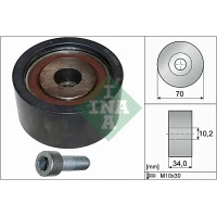 Timing belt guide pulley