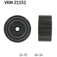 Timing belt guide pulley