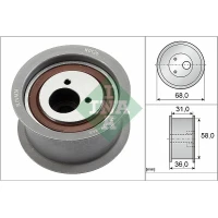 Timing belt guide pulley