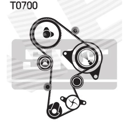 TIMING BELT SET - 1