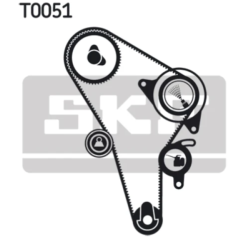 TIMING BELT SET - 1