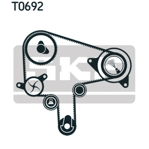 TIMING BELT SET - 1