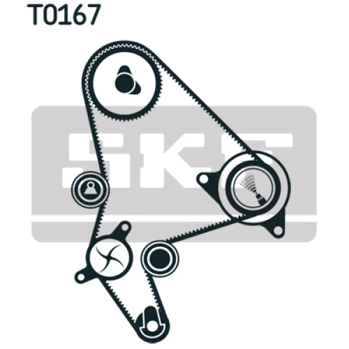 TIMING BELT SET - 1