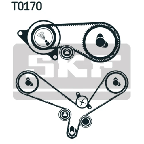 TIMING BELT SET - 1