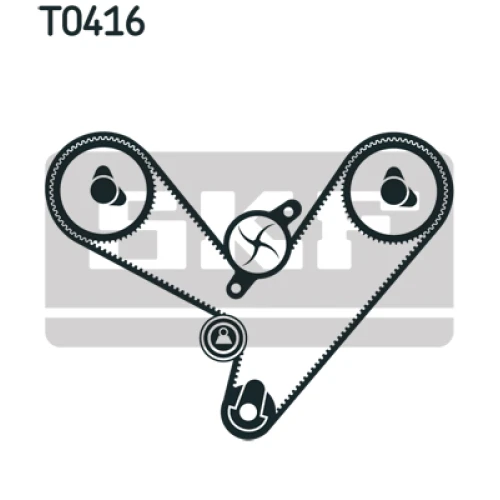 TIMING BELT SET - 1