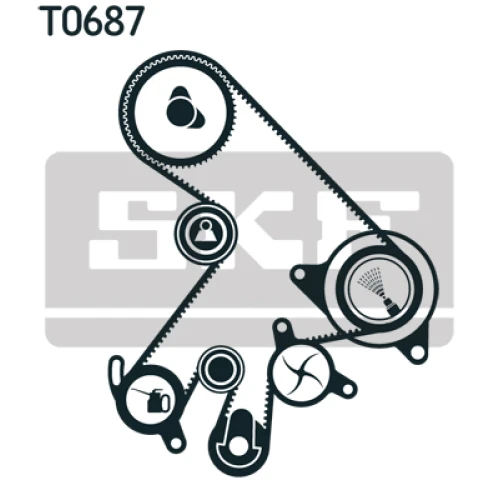 TIMING BELT SET - 1