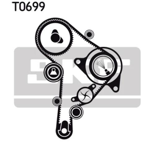 TIMING BELT SET - 1