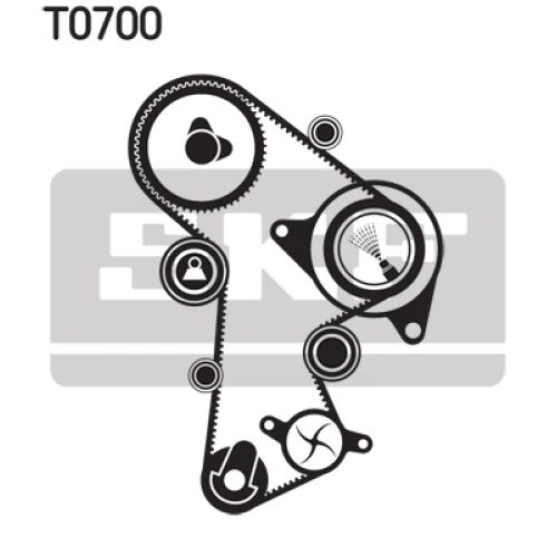 TIMING BELT SET - 2