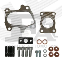 Turbocharger mounting kit