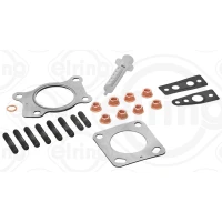 Turbocharger mounting kit