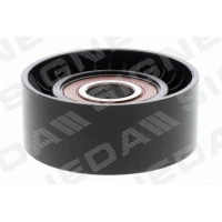 Alternator belt tensioner pulley