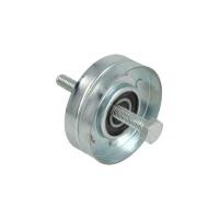 Alternator belt tensioner pulley