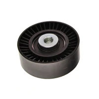 Alternator belt tensioner pulley