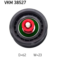 Alternator belt tensioner pulley