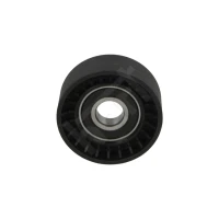 Alternator belt tensioner pulley