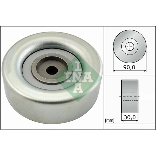 ALTERNATOR BELT TENSIONER PULLEY - 0