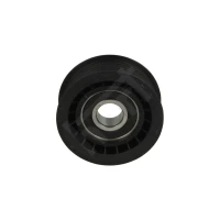 Alternator belt tensioner pulley