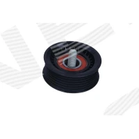 Alternator belt tensioner pulley