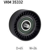 Alternator belt tensioner pulley