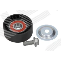 Alternator belt tensioner pulley