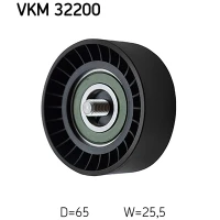 Alternator belt tensioner pulley