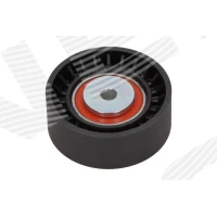 Alternator belt tensioner pulley