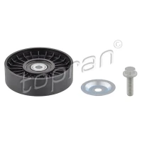 Alternator belt tensioner pulley