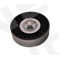 Alternator belt tensioner pulley