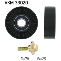 Alternator belt tensioner pulley