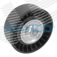 Alternator belt tensioner pulley