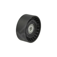 Alternator belt tensioner pulley